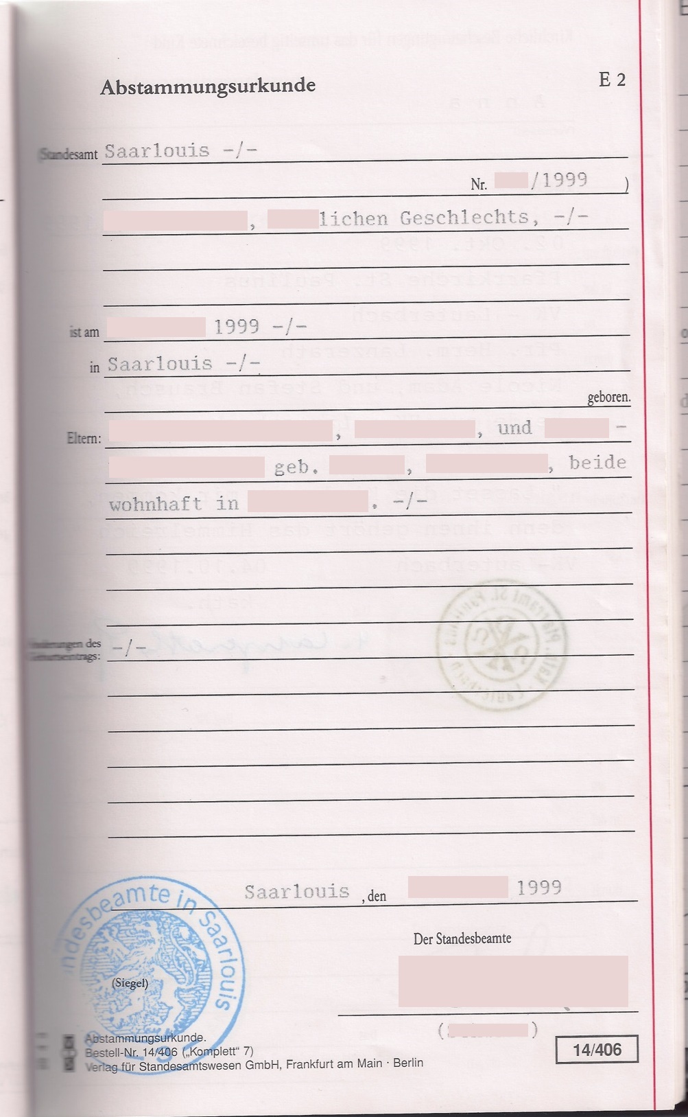 Ist Eine Abstammungsurkunde Eine Geburtsurkunde